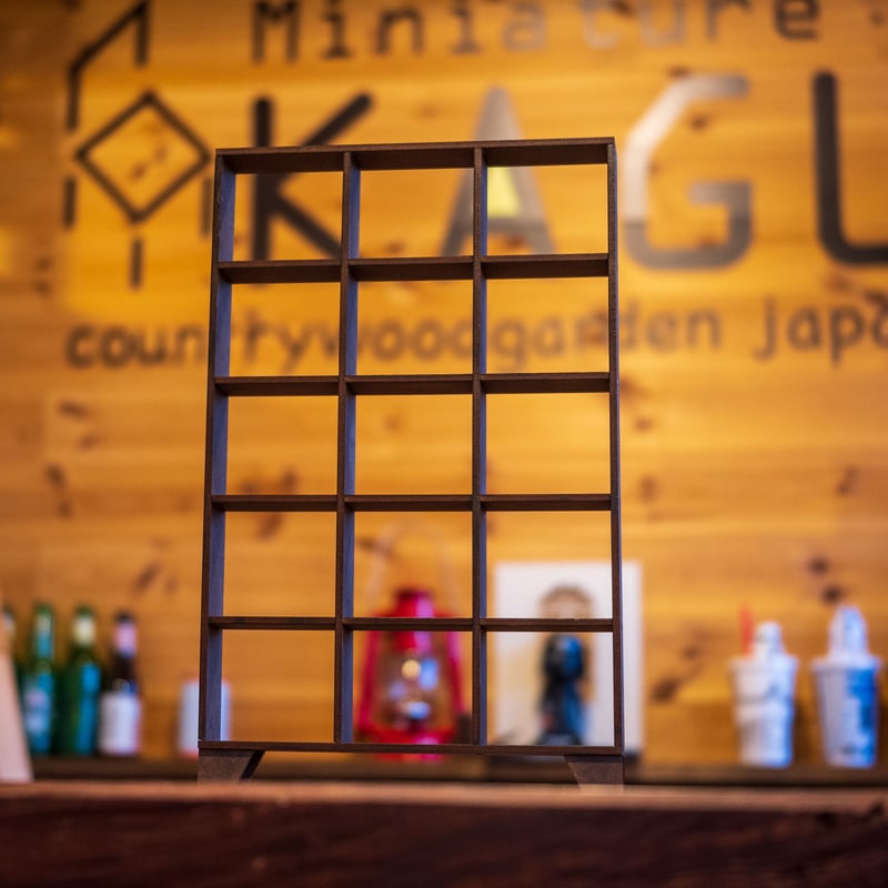 1/6スケールミニチュア家具マス目棚ロング単品販売 | kkcompany 1/6スケールミニチュア家具マス目棚ロング単品販売 | kkcompany