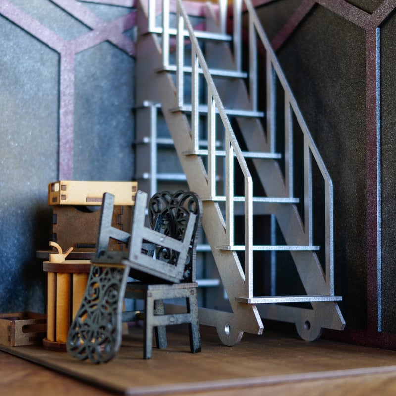 ドールハウス完成品オーダー。新作01～04、4点セット Amazon | ZHENMU 知古小斎[ちこしょうさい] 1/12スケール ABS製