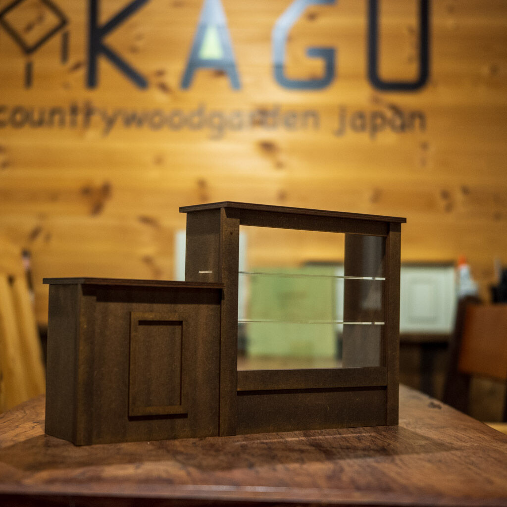 1/6スケールミニチュア家具 ショーケースミニタイプ | kkcompany