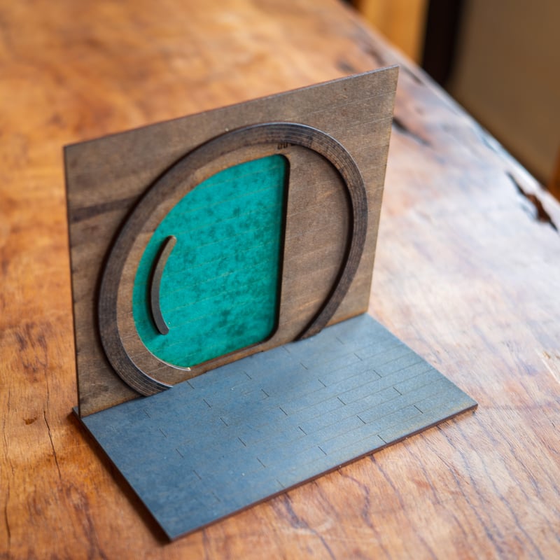 ちびスケールドールハウス 【丸い扉のお家】 | kkcompany