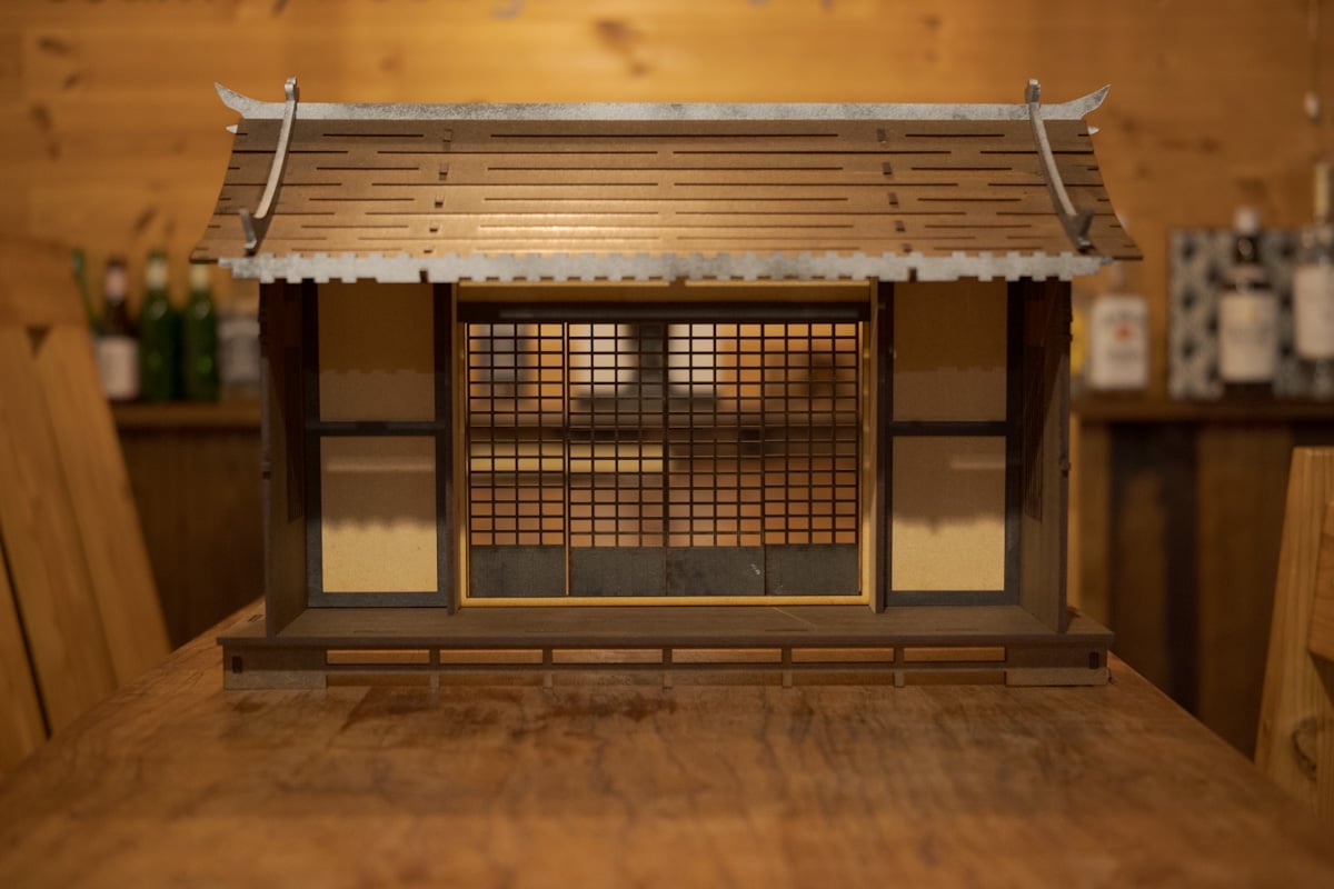 ワンコ＆ニャンコ和風ハウス 1/10スケール和風ドールハウス 立派な玄関 | kkcompany