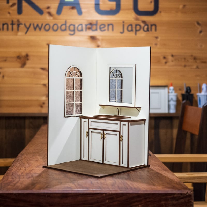 初売りセール!1/6スケールドールハウス洗面台ホワイト | kkcompany 初売りセール!1/6スケールドールハウス洗面台ホワイト | kkcompany