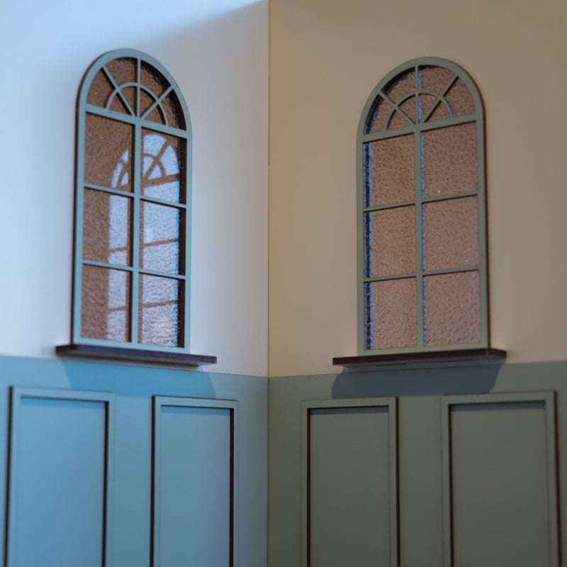 1/6スケールドールハウス新カラーハウス部屋ハーフサイズ | kkcompany