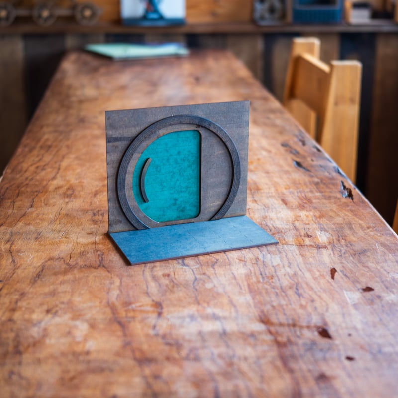 ちびスケールドールハウス 【丸い扉のお家】 | kkcompany