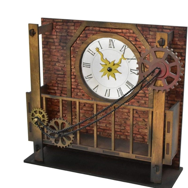 3周年記念イベント！ 1/10スケールドールハウス ミニチュア【時計台裏