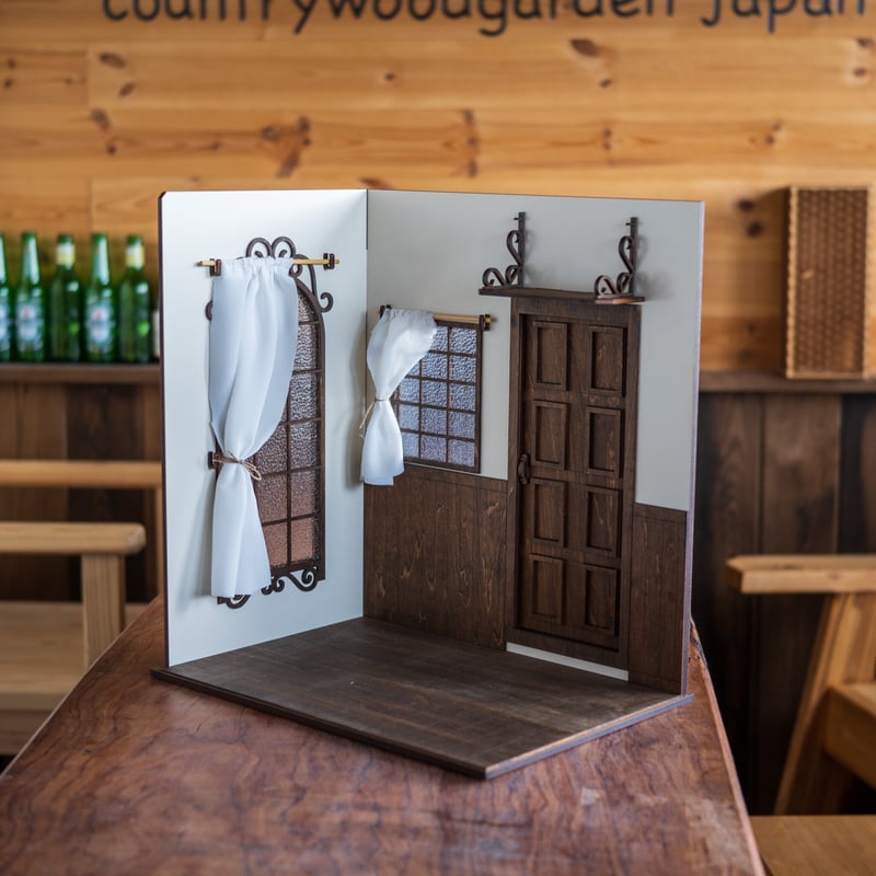1/6スケールドールハウス洋館カーテンの部屋 | kkcompany 1/6スケールドールハウス洋館カーテンの部屋 | kkcompany