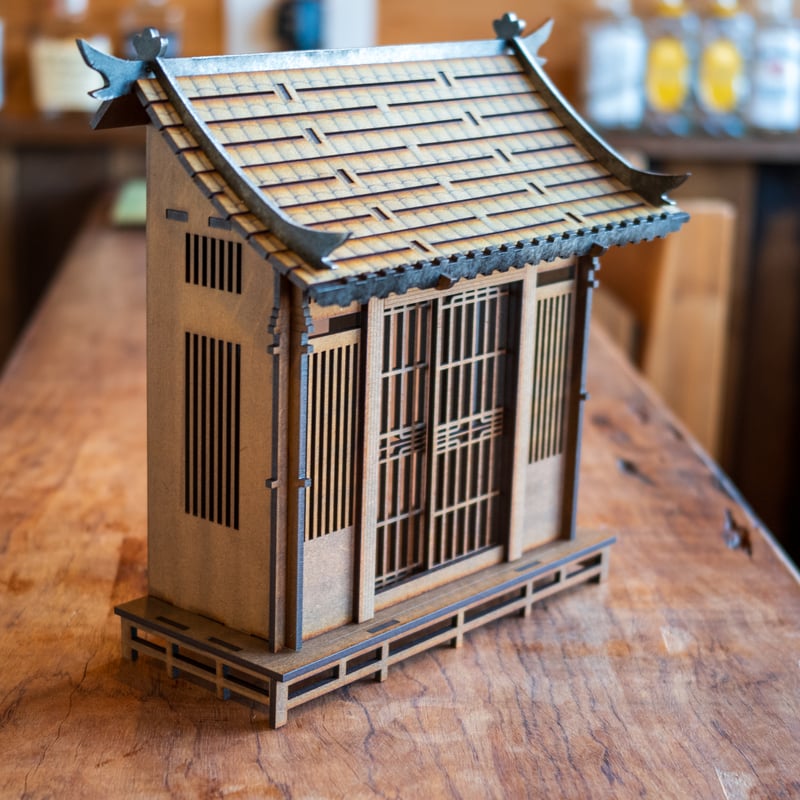 【未開封】和風ドールズ・ハウス ３４冊 1/10スケール和風ドールハウス和の建物その四 ワイド瓦屋根