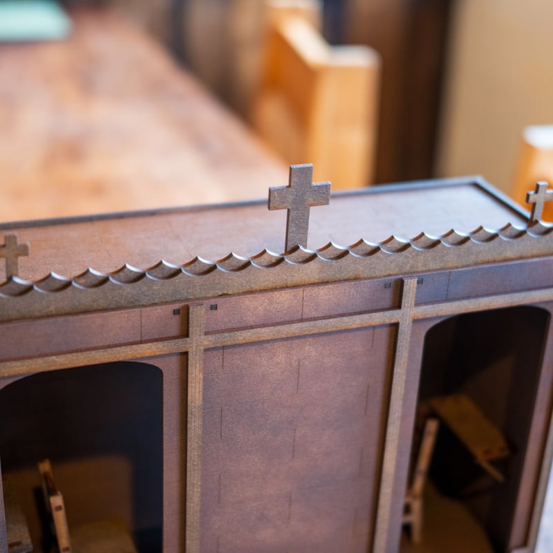 2024年新春セール！ 1/10スケールドールハウス 【懺悔室】 | kkcompany