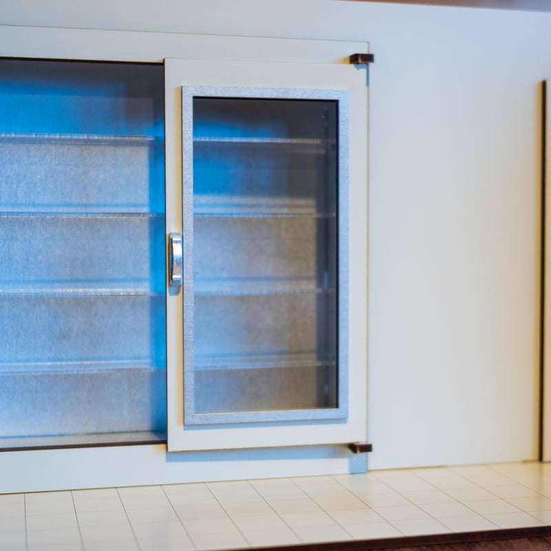 1/10スケールドールハウススーパー冷蔵庫 | kkcompany