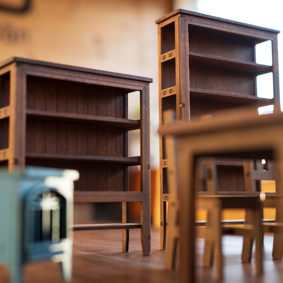 ミニチュア家具　ミニチュアショコラティエ家具セット 1/10スケールミニチュア家具セット | kkcompany