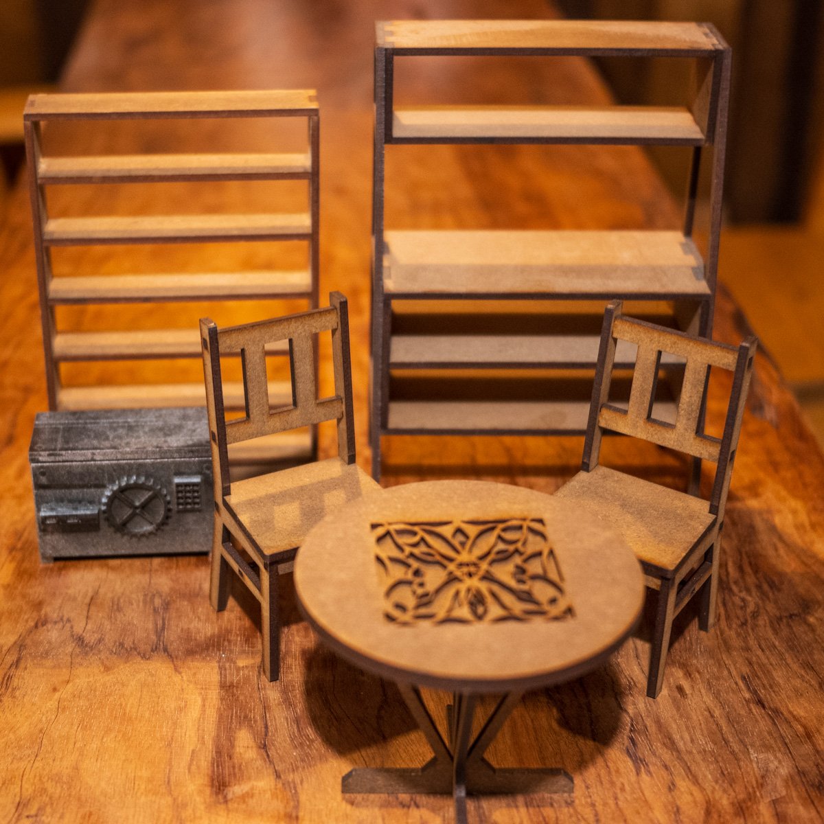 1/6スケールミニチュア家具6点セット オフィス | kkcompany