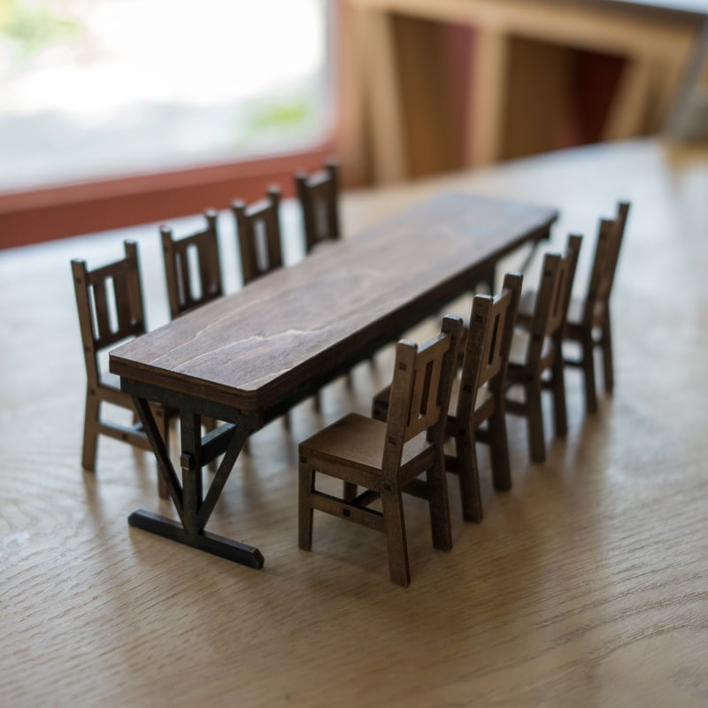 エインズレイ　ミニチュア　家具 1/10スケールミニチュア家具 【螺旋階段パターン2】 | kkcompany