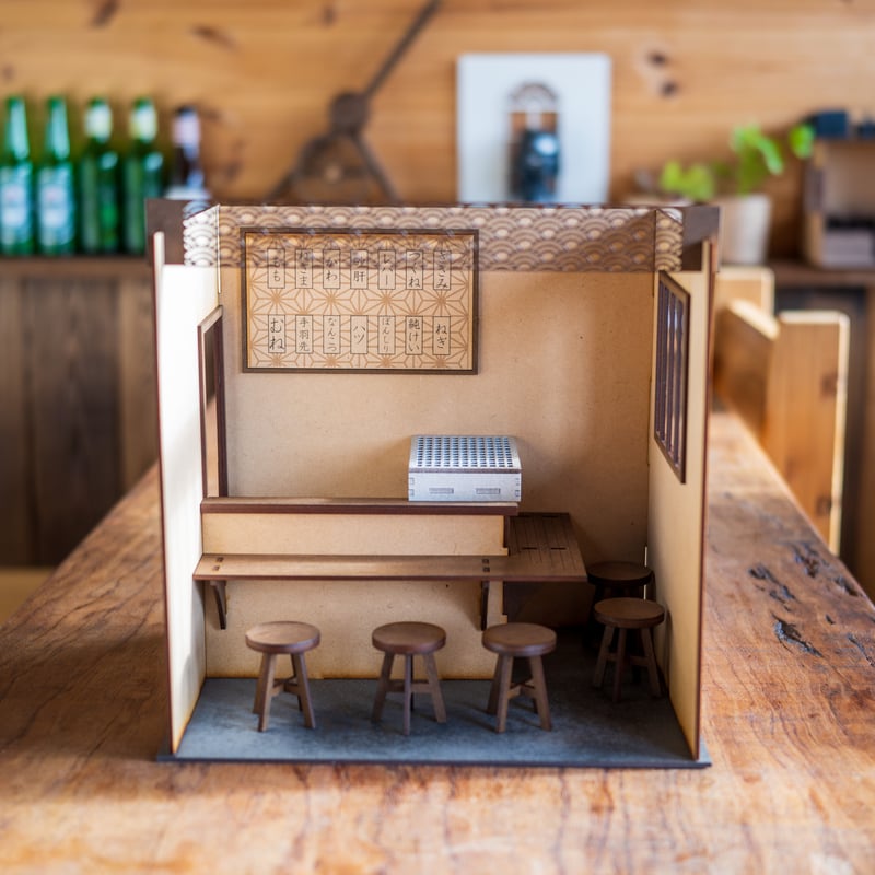 歳末セール!1/10スケールドールハウス小さな焼き鳥屋さん 歳末セール!1/10スケールドールハウス小さな焼き鳥屋さん