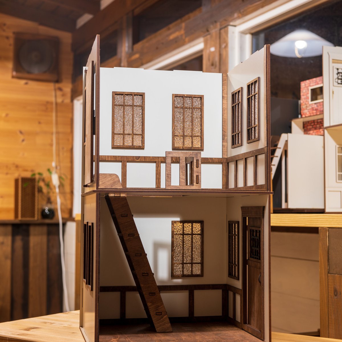 歳末セール!1/10スケールドールハウス連結2階建 1点のみセール 歳末セール!1/10スケールドールハウス連結2階建 1点のみセール
