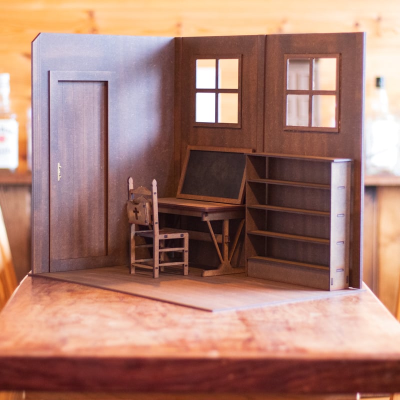 1/6スケールドールハウス屋根裏の部屋 家具セット | kkcompany
