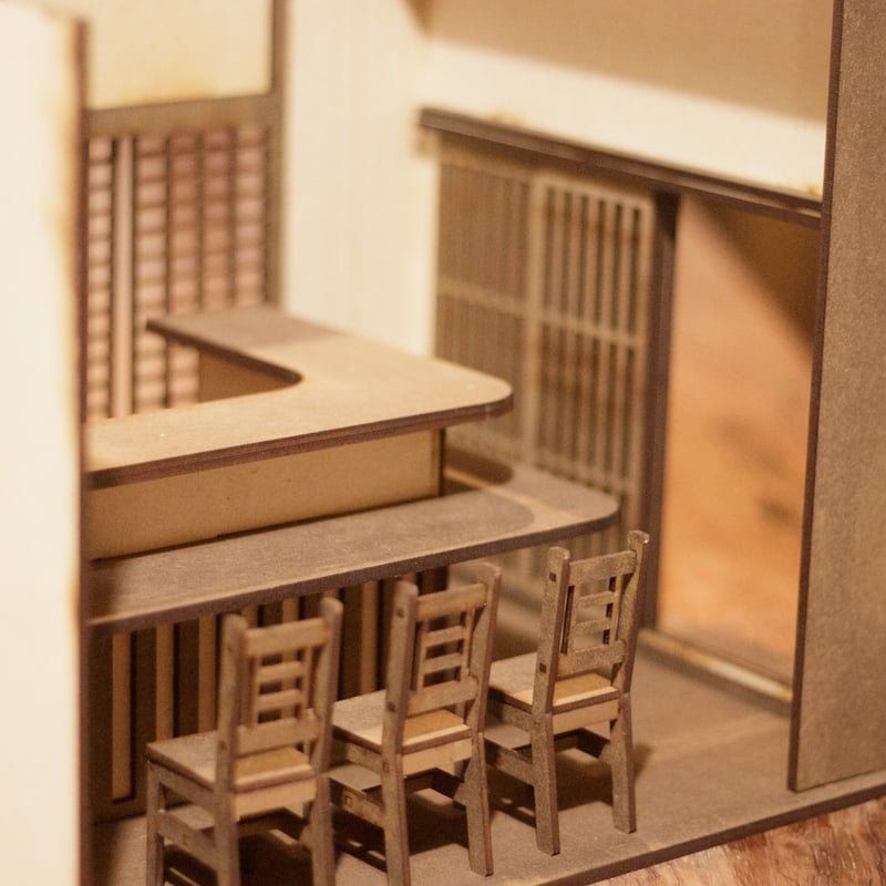 1/10スケール和風ドールハウス1日1組のこだわりのお店 | kkcompany