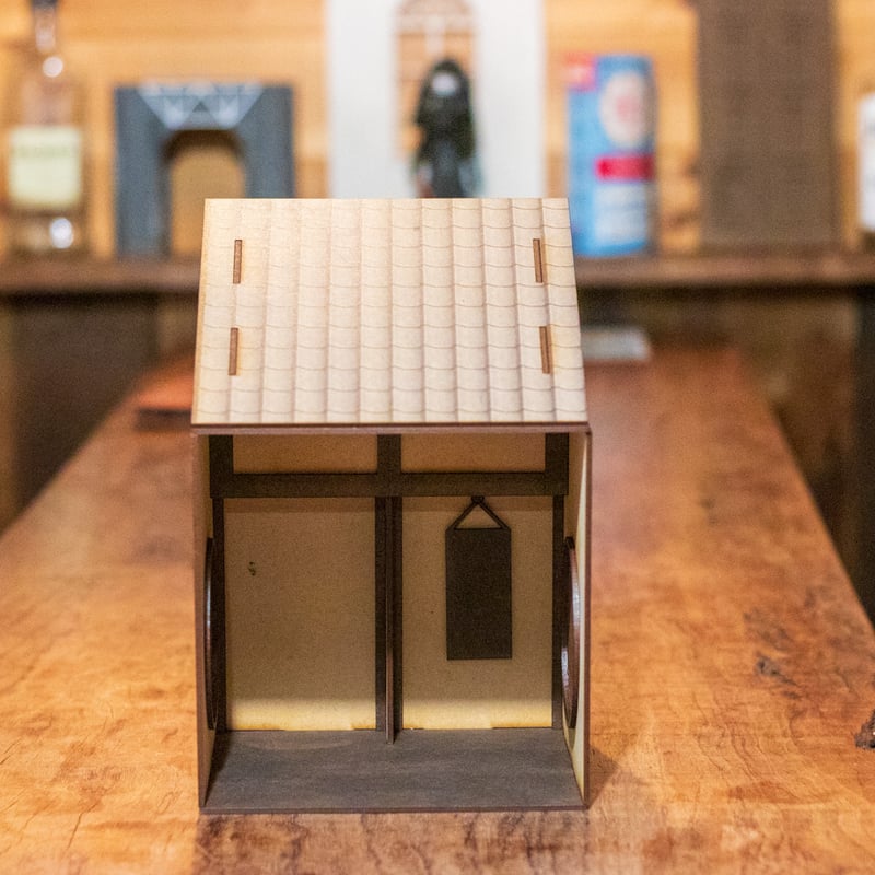 ちびスケールドールハウス 【ちび和風和室瓦屋根セット ちびスケールドールハウス 【ちび和風和室瓦屋根セット