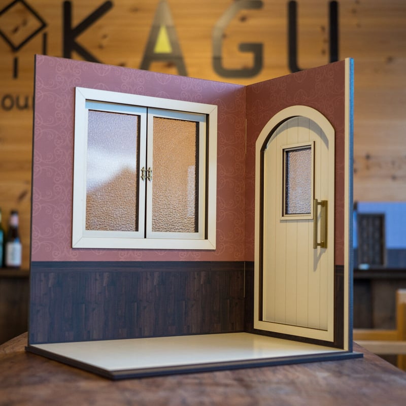 1/6スケールドールハウス洋館 ドアと窓 開閉式 | kkcompany