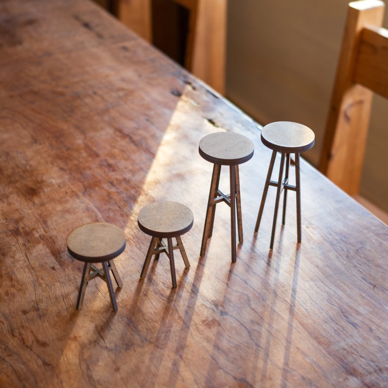 2脚セット　ハイスツール　オーダーメイド家具 2脚セットハイスツールオーダーメイド家具