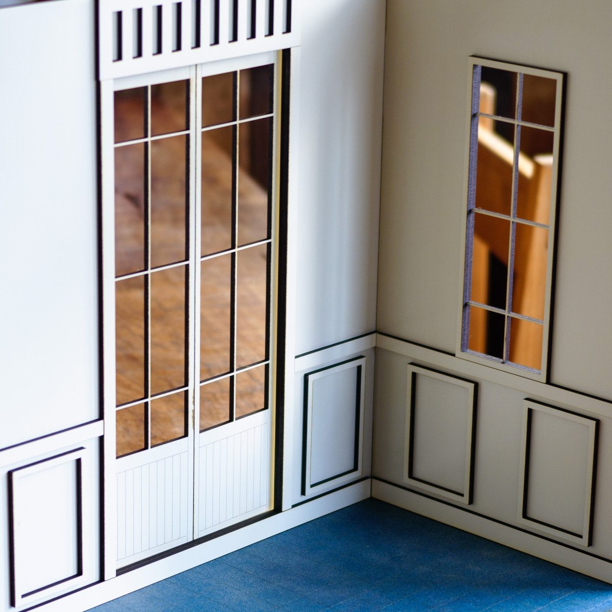 ドールハウスオーダーストップ！！ 1/10スケール和風ドールハウス 立派な玄関 | kkcompany