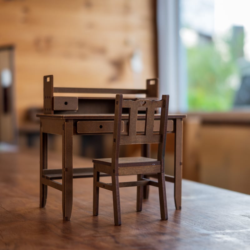 1/12サイズ　ミニチュア家具　ドール用　ループバッグチェア　デスク　椅子　机 1/12サイズ ミニチュア家具 ドール用 ループバッグチェア デスク 椅子