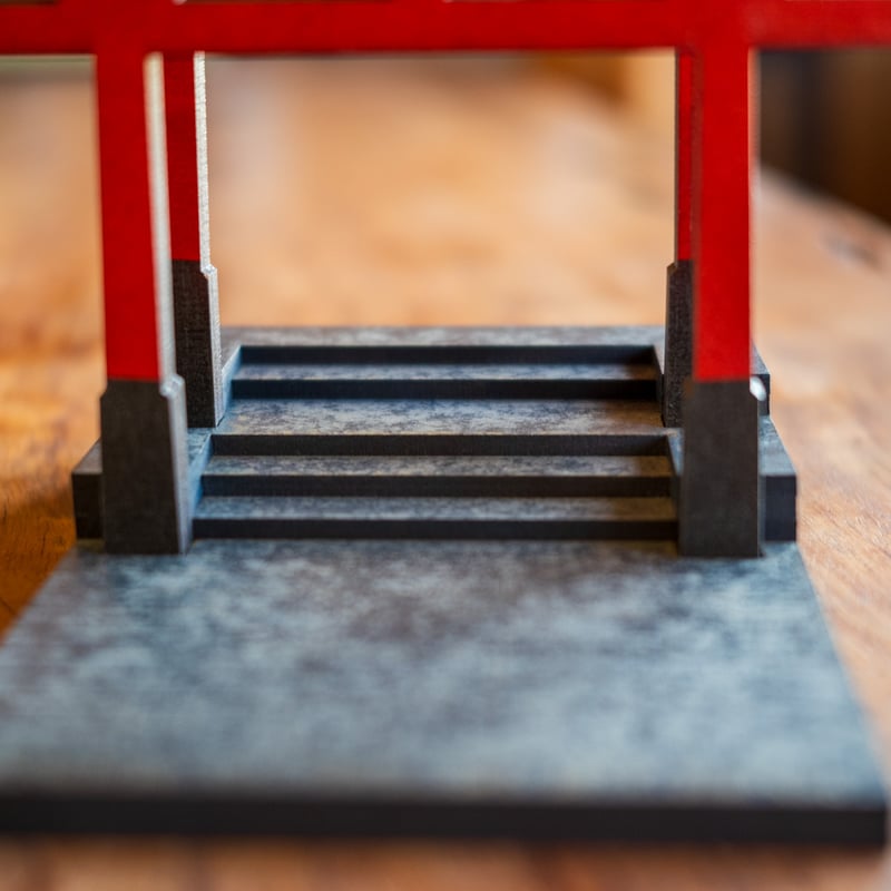 1/10スケールドールハウス二連の鳥居 | kkcompany