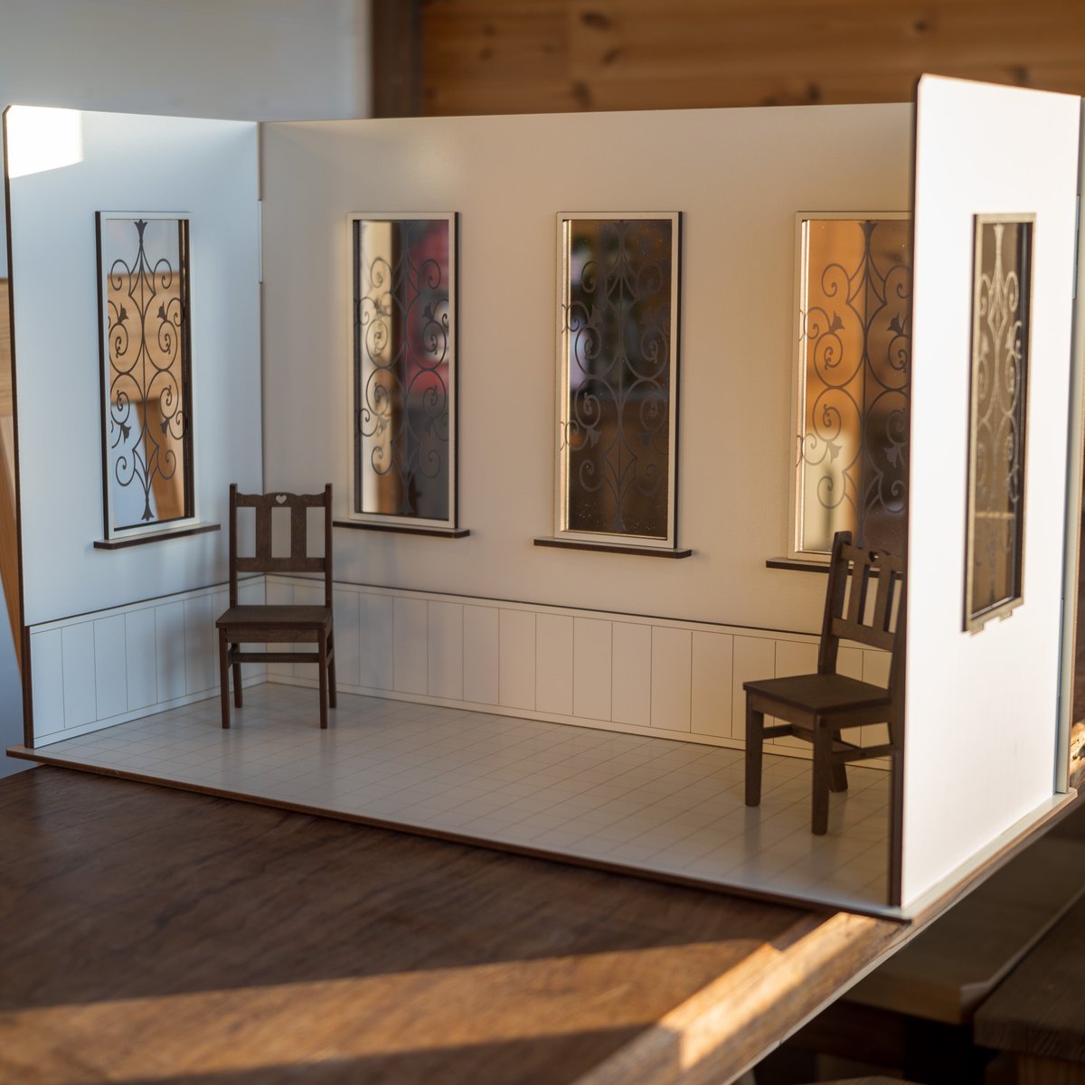 1/6ドールハウス 初売りセール！1/6スケールドールハウス洗面台ホワイト | kkcompany