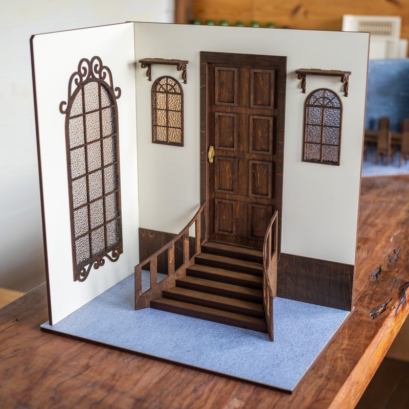 サマーセール！ 1/6スケールドールハウス洋館エントランス1 | kkcompany