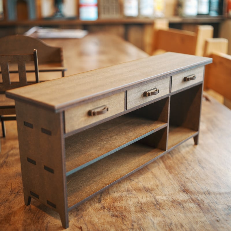ミニチュア家具　ミニチュアショコラティエ家具セット 1/10スケールミニチュア家具セット | kkcompany