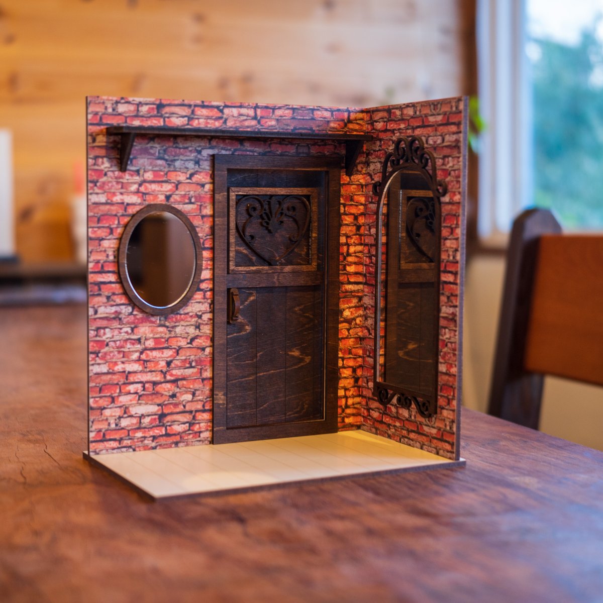 Rin♡ドールハウス 1/10スケールドールハウスミニタイプレンガ玄関1 | kkcompany