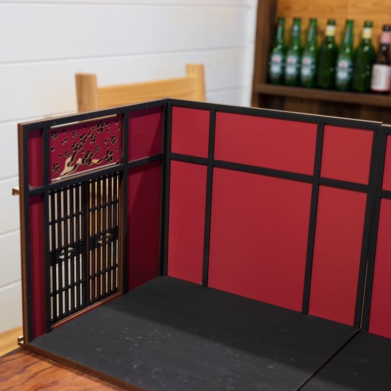 歳末セール!1/10スケールドールハウス日本間花魁左右セット販売 歳末セール!1/10スケールドールハウス日本間花魁左右セット販売