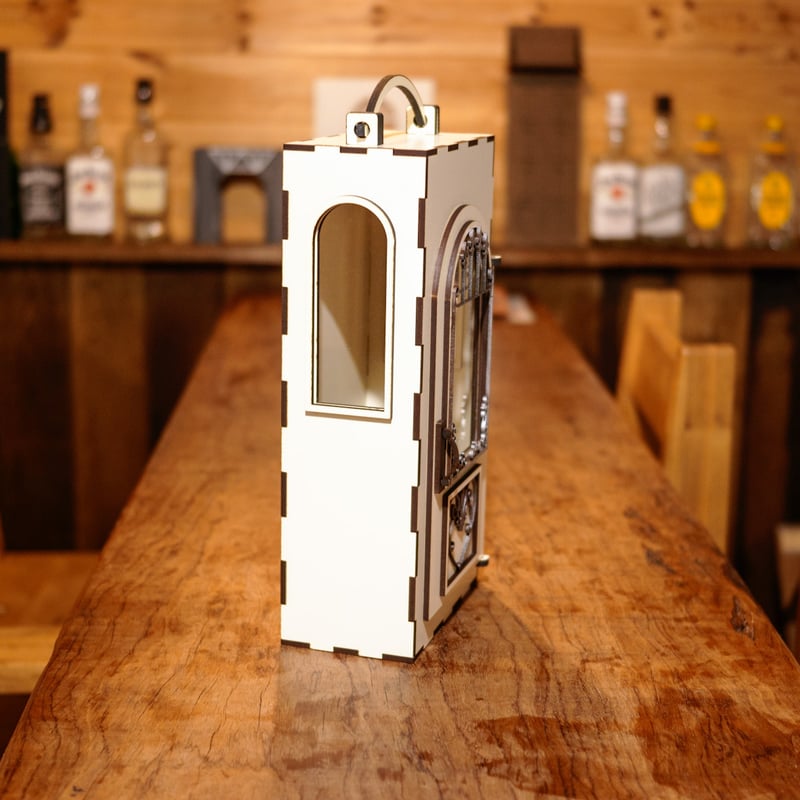 1/6スケールドール収納BOXホワイトアイアン窓 | kkcompany