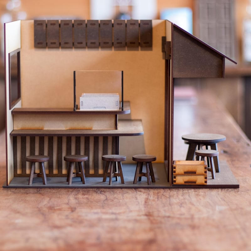 スプリングセール！！1/10スケールドールハウス焼き鳥屋さん