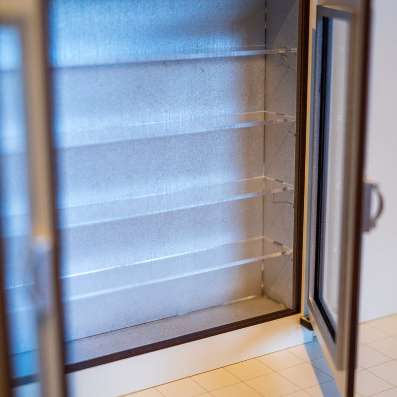 1/10スケールドールハウススーパー冷蔵庫 | kkcompany