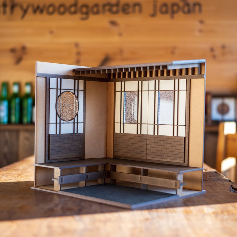 1/10スケールドールハウス和風縁側新タイプ 左側 | kkcompany 1/10スケールドールハウス和風縁側新タイプ 左側 | kkcompany