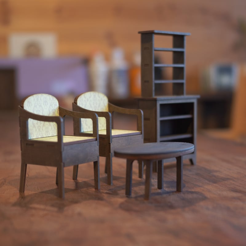 オーダー　ドールチェアー　ミニチュアソファー　ミニチュアテーブル　壁掛けラック オーダー ドールチェアー ミニチュアソファー ミニチュア