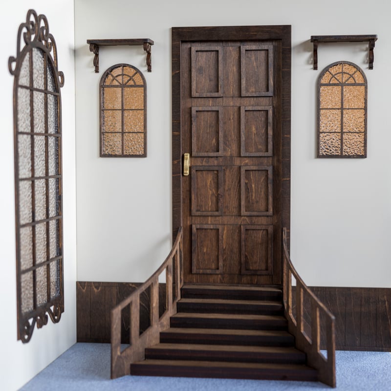 サマーセール！ 1/6スケールドールハウス洋館エントランス1 | kkcompany