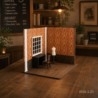 1/10スケール ドールハウス コンパクト列車車内セット | kkcompany