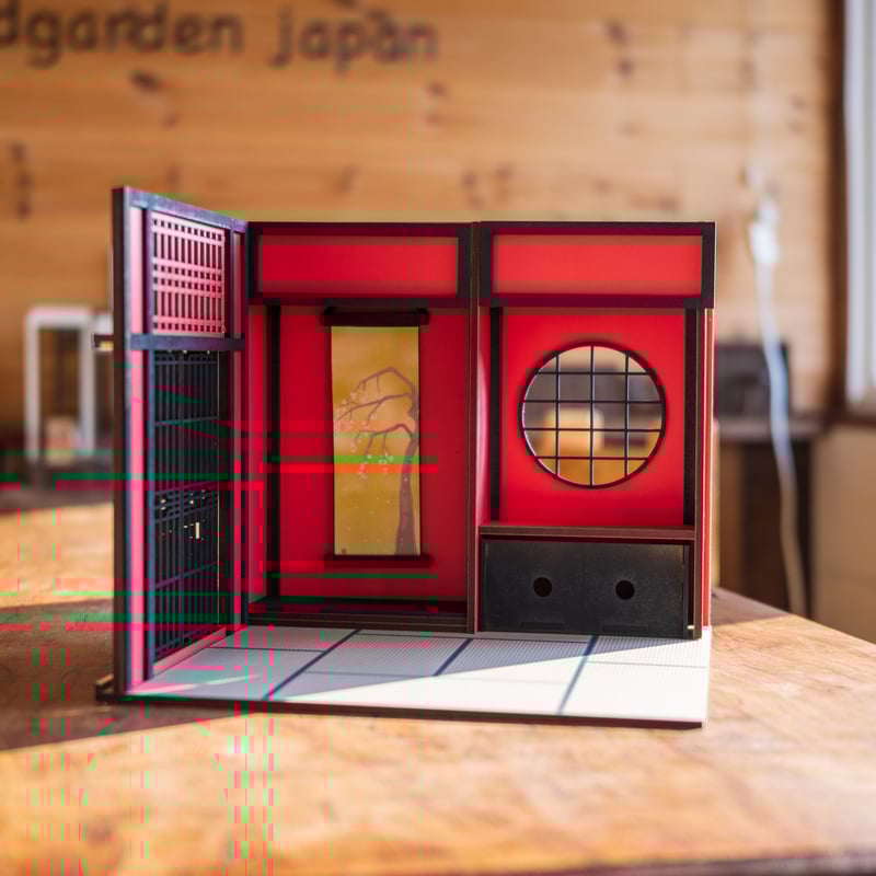 きさ！　ドールハウス 1/10スケールドールハウス和室玄関 衝立セット | kkcompany