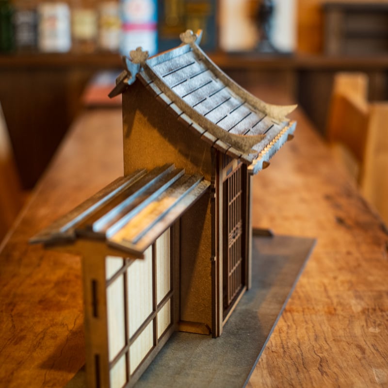 1/10スケール和風ドールハウス 立派な玄関 | kkcompany