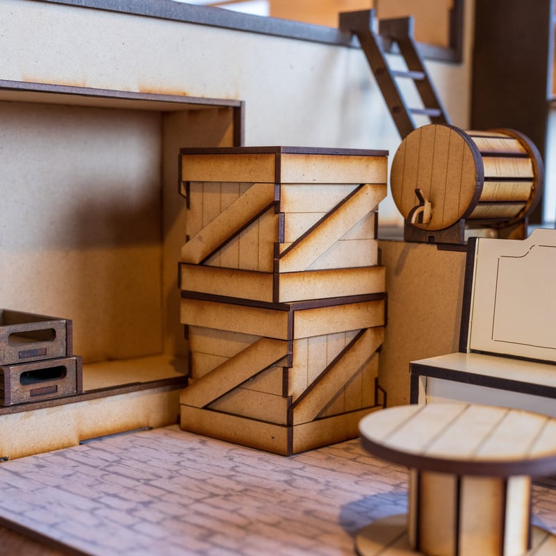 春のミニチュア祭り！ 1/10スケールドールハウス新米魔女のお家家具