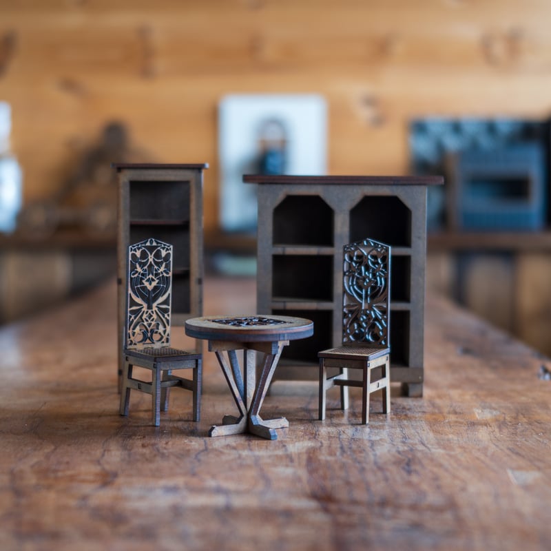 1/10スケールミニチュア家具セット | kkcompany