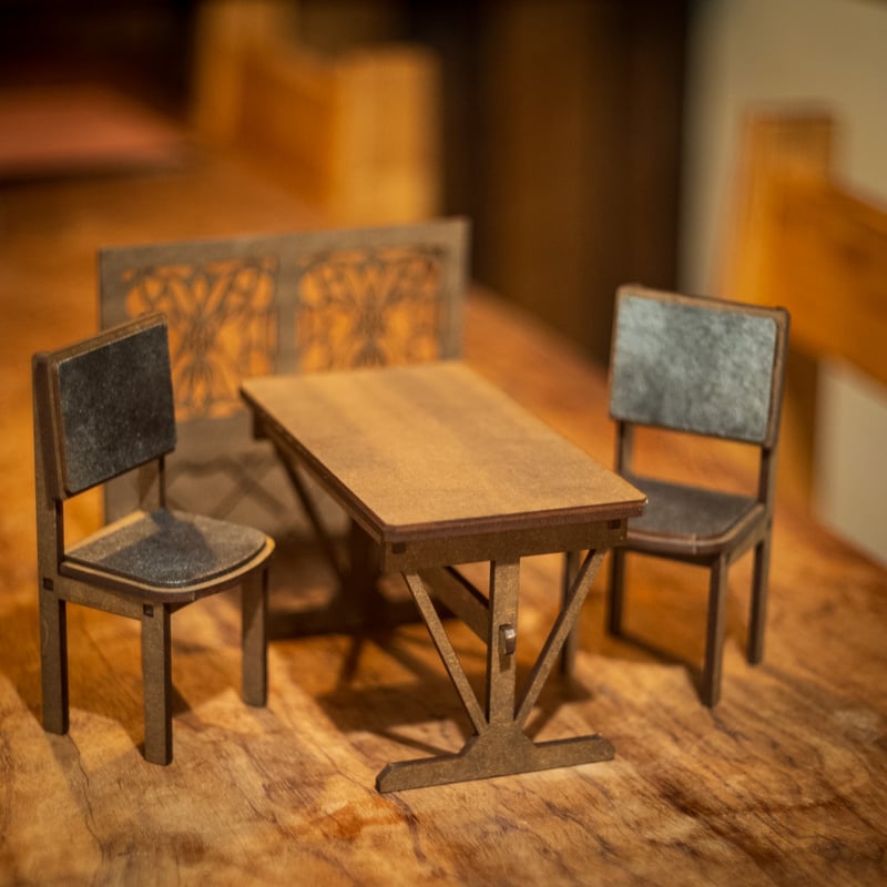 ブラックフライデーセール！ 1/6スケールミニチュア家具 カフェ
