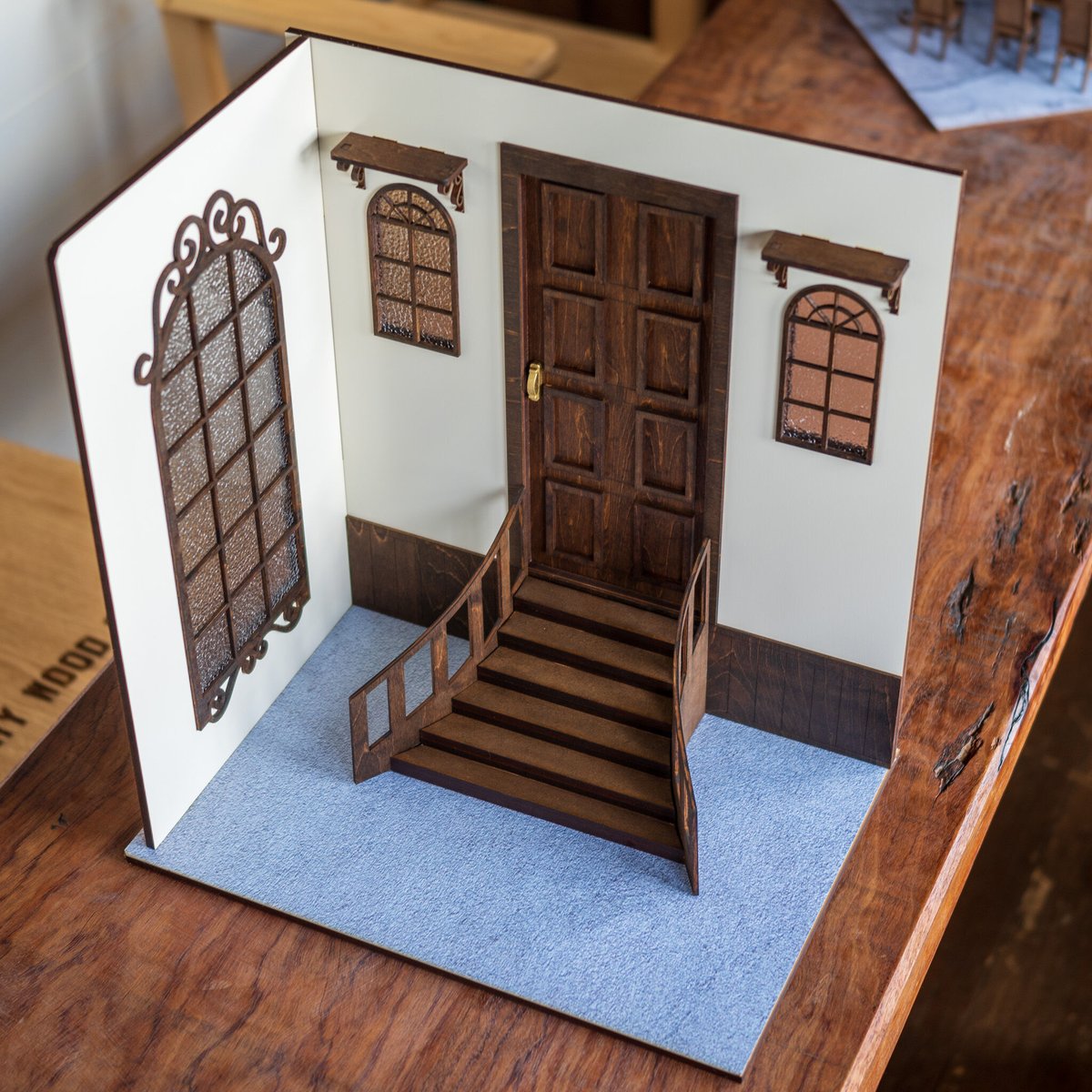 サマーセール！ 1/6スケールドールハウス洋館エントランス1 | kkcompany