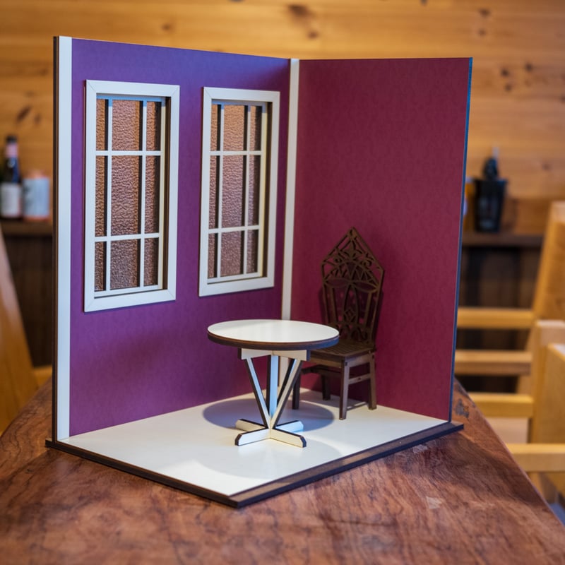 1/6サイズ　ドールハウス 1/6スケールドールハウス新カラーハウス部屋ハーフサイズ | kkcompany