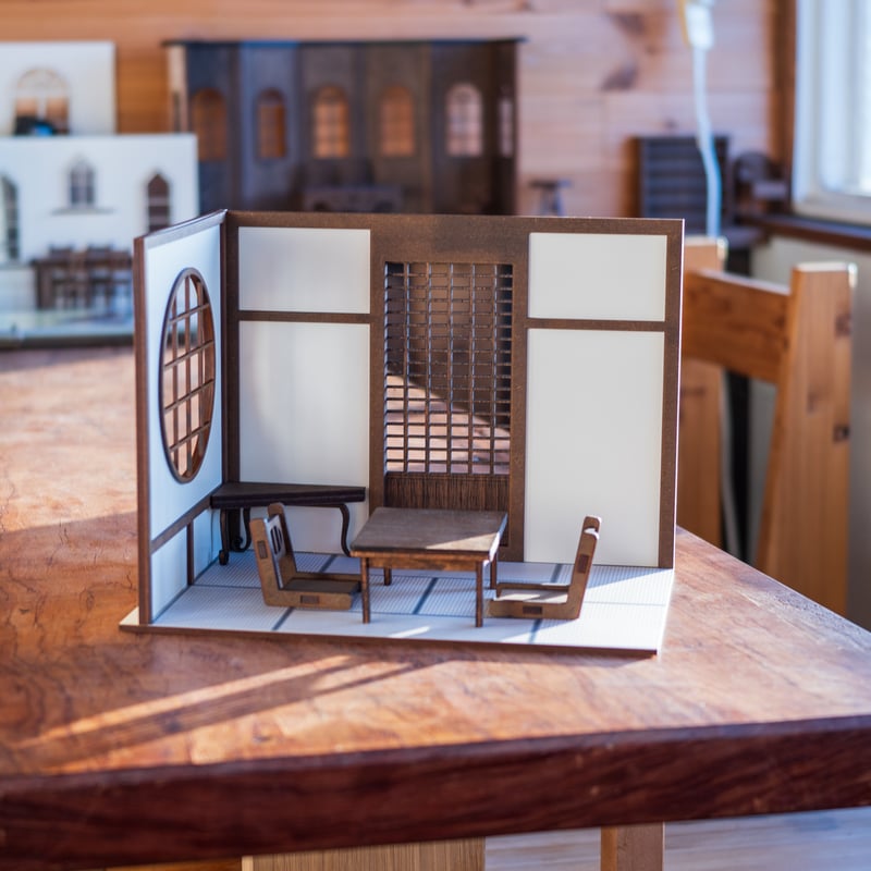 【4口発送のうちの②】和風ドールズハウスセット 全110巻 全巻セット【和風ドールズ・ハウス 伝統旅館をつくる】家具 ドール