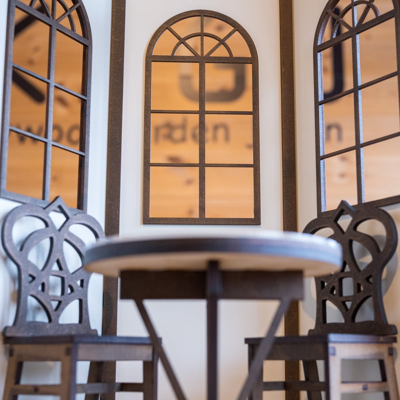 ミニチュア家具　喫茶店の家具セット 4周年記念セール！1/6スケールミニチュア家具 喫茶店 家具