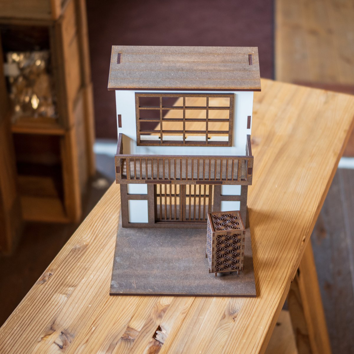 1/10スケールドールアパートミニタイプ2階建和風 | kkcompany 1/10スケールドールアパートミニタイプ2階建和風 | kkcompany