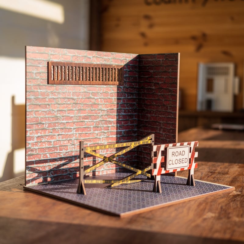 ドールハウス　マンハッタン裏路地 ドールハウスマンハッタン裏路地