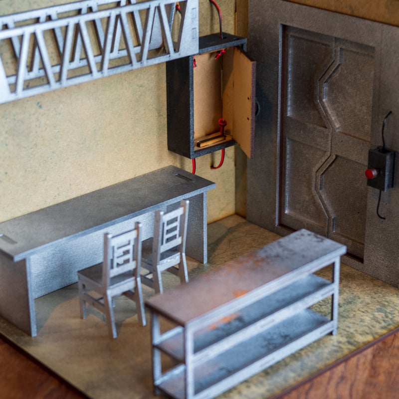 年末セール最終！！1/10スケールドールハウス 秘密基地 家具